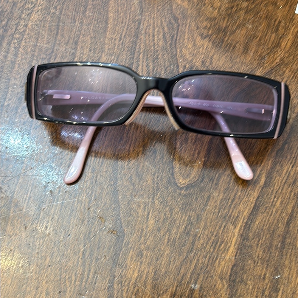 Bulgari Black and Pink Women's Glasses